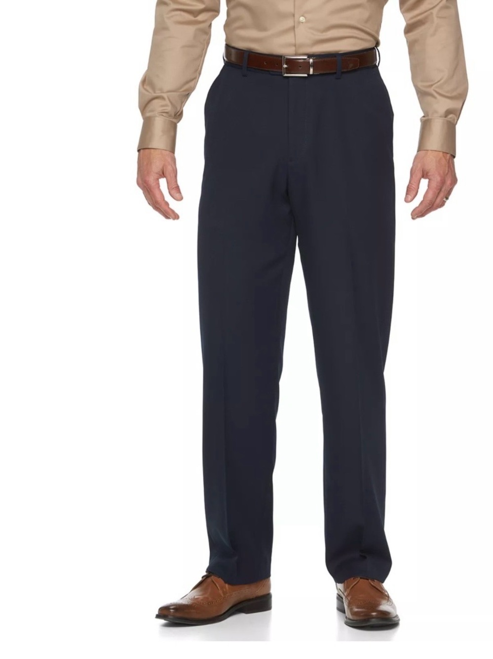 CROFT & BARROW Classic Fit Dress Pants in Navy